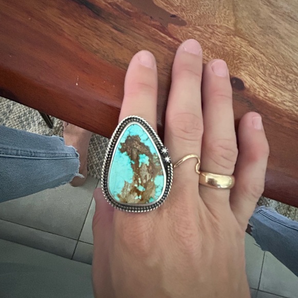 Sterling Silver Turquoise Ring - Picture 5 of 5